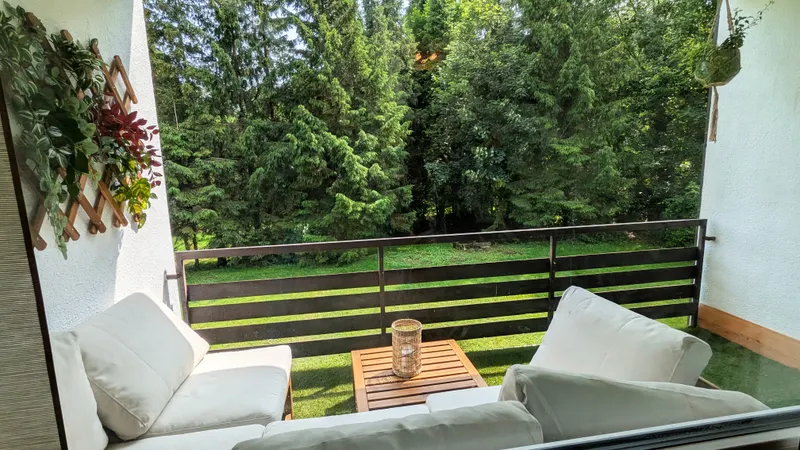Loggia with lounge sofa