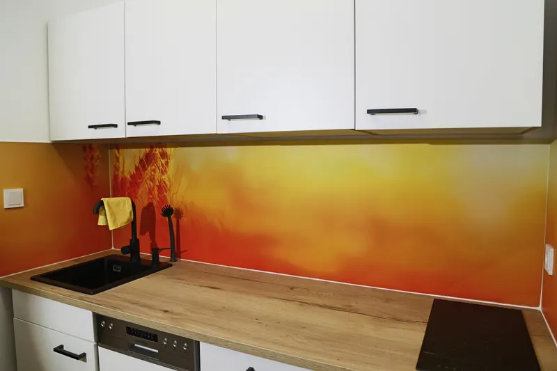 Kitchenette with sink
