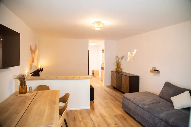 Blick durch die Wohnung
