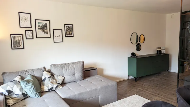 Wohnbereich mit Sofa